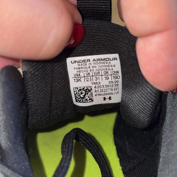 Black underarmour baseball cleats boys | Sports Cleats - Picture 5 of 7